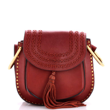 Chloe Hudson Handbag Whipstitch Leather Small