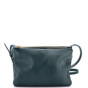 Celine Trio Crossbody Bag Leather Small
