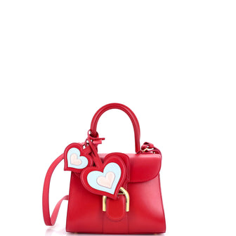 Delvaux Brillant Top Handle Bag Leather Mini