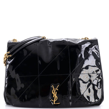 Saint Laurent Jamie 4.3 Shoulder Bag Quilted Patent Large