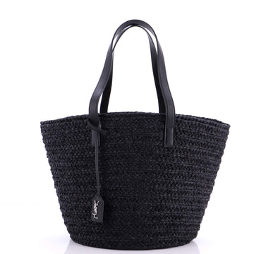 Saint Laurent Panier Basket Shopper Raffia Medium