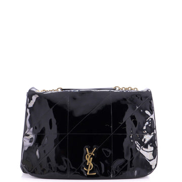 Saint Laurent Jamie 4.3 Shoulder Bag Quilted Patent Large
