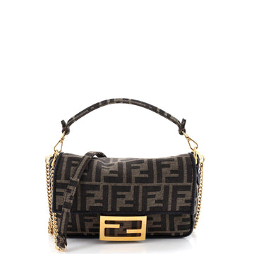 Fendi Baguette NM Bag Zucca Canvas Mini
