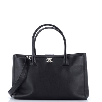 Chanel Cerf Executive Tote Leather Medium