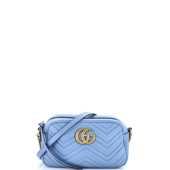 Gucci GG Marmont Shoulder Bag Matelasse Leather Small