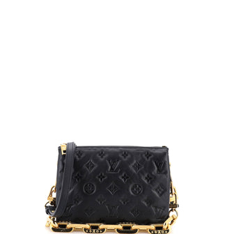 Louis Vuitton Coussin Bag Monogram Embossed Lambskin BB