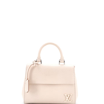 Louis Vuitton Cluny Top Handle Bag Epi Leather Mini