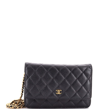 Chanel Wallet on Chain Quilted Caviar