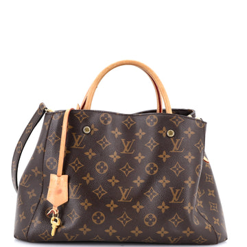 Louis Vuitton Montaigne Handbag Monogram Canvas MM