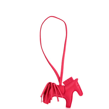 Hermes Mono-Tone GriGri Rodeo Bag Charm Leather PM