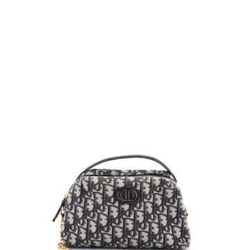 Christian Dior Caro D-Cosy Bag Oblique Canvas Mini
