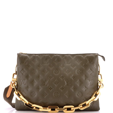 Louis Vuitton Coussin Bag Monogram Embossed Lambskin MM