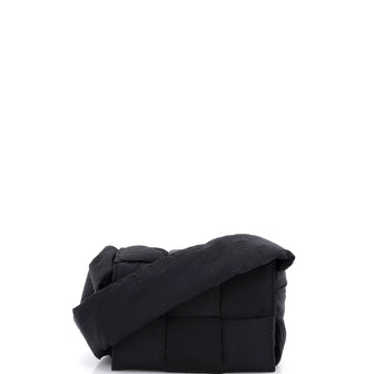 Bottega Veneta Cassette Crossbody Bag Maxi Intrecciato Nylon Extra Mini