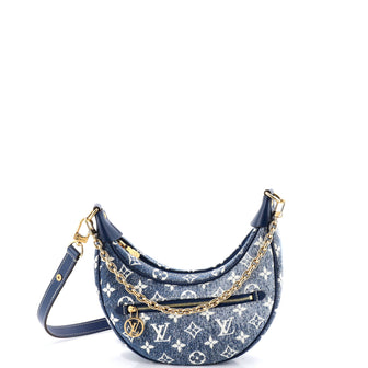 Louis Vuitton Loop Handbag Monogram Jacquard Denim