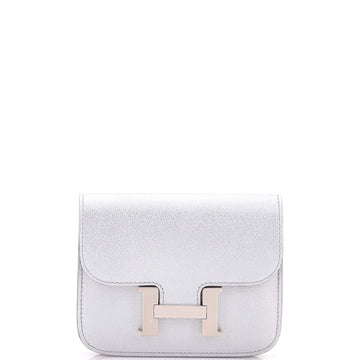Hermes Constance Slim Wallet Chevre Chamkilight