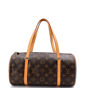 Louis Vuitton Papillon Handbag Monogram Canvas 30