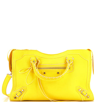 Balenciaga City Classic Studs Bag Leather Medium