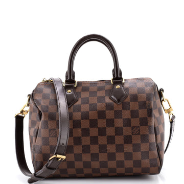 Louis Vuitton Speedy Bandouliere Bag Damier 25