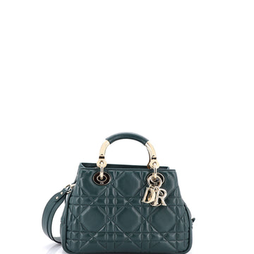 Christian Dior Lady 95.22 Bag Cannage Embossed Leather Small