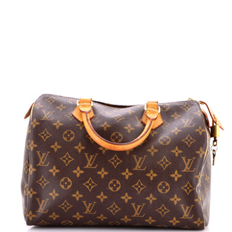 Louis Vuitton Speedy Handbag Monogram Canvas 30