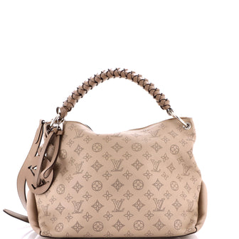 Louis Vuitton Braided Handle Beaubourg Hobo Mahina Leather MM
