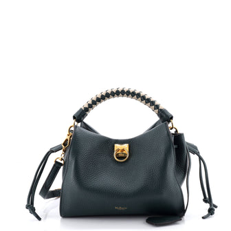 Mulberry Iris Shoulder Bag Leather with Braided Detail Small