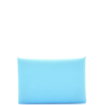 Hermes Calvi Duo Card Holder Chevre Mysore