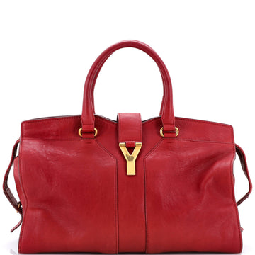 Saint Laurent Chyc Cabas Tote Leather Large