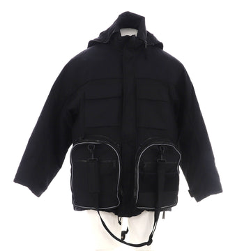 Balenciaga Men's Convertible Gym Bag Puffer Jacket Polyamide