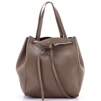 Celine Phantom Tie Cabas Tote Leather Medium