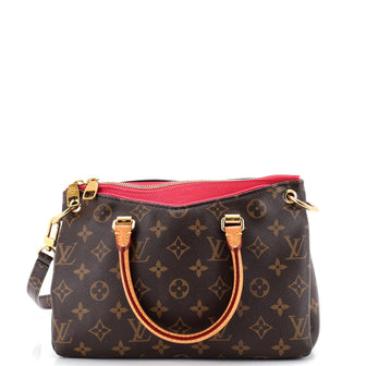 Louis Vuitton Pallas Tote Monogram Canvas with Leather BB