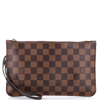 Louis Vuitton Neverfull Pochette Damier Large