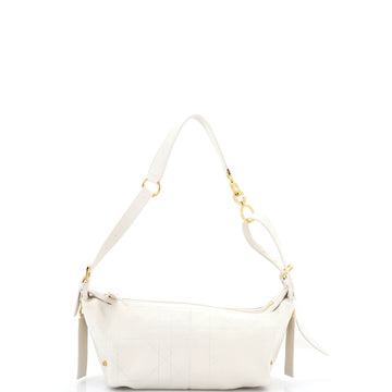 Christian Dior D-Journey Bag Macrocannage Quilt Calfskin Small
