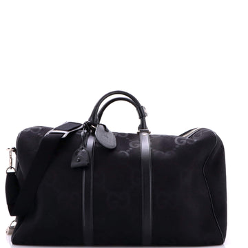 Gucci Convertible Duffle Bag Jumbo GG Canvas Large