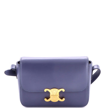 Celine Triomphe Shoulder Bag Smooth Calfskin Nano