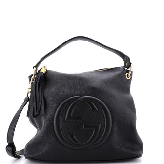 Gucci Soho Convertible Hobo Leather Large