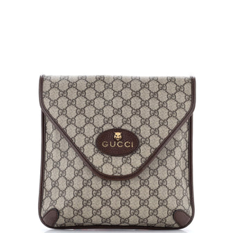 Gucci Neo Vintage Envelope Messenger GG Coated Canvas Medium