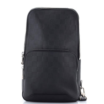 Louis Vuitton Avenue Sling Bag Damier Infini Leather