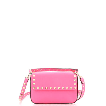 Valentino Garavani Rockstud Top Handle Crossbody Pouch Leather Mini