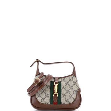 Gucci Jackie 1961 Hobo GG Coated Canvas Mini