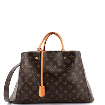 Louis Vuitton Montaigne Handbag Monogram Canvas GM