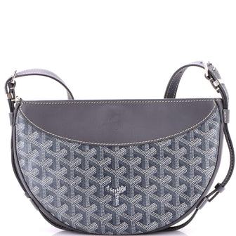 Goyard Hirondelle Shoulder Bag Coated Canvas and Leather