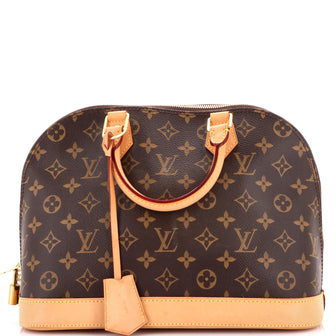 Louis Vuitton Vintage Alma Handbag Monogram Canvas PM
