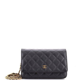 Chanel Wallet on Chain Quilted Caviar