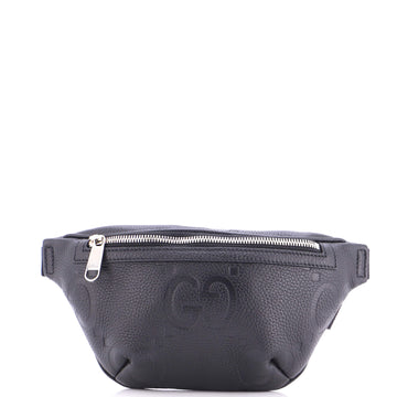 Gucci Belt Bag Jumbo GG Embossed Leather Small