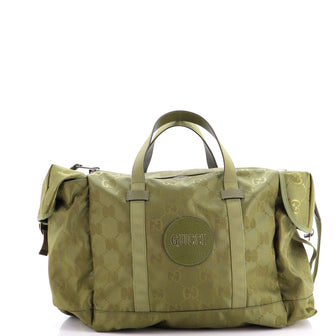 Gucci Off The Grid Duffle Bag GG Econyl Large