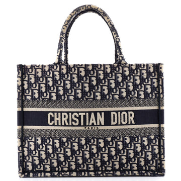 Christian Dior Book Tote Oblique Canvas Medium