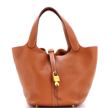 Hermes Picotin Lock Bag Clemence MM