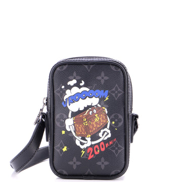Louis Vuitton Danube Limited Edition Comic Trunk Printed Monogram Eclipse Canvas PPM