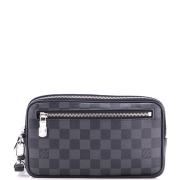 Louis Vuitton Alpha Clutch Damier Graphite